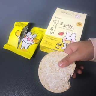 네이처오다 달칩 초코샌드 — 4점을 준 리뷰어가 2020년 10월 올린 사용 사진