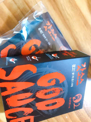 갓소스 만능양념소스 60gx4팩 1,2,3단계샘플러60gx3팩 — 5점을 준 리뷰어가 2020년 7월 올린 사용 사진
