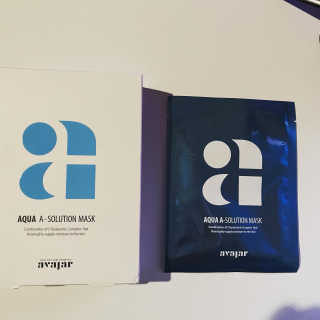 Avajar A-Solution 마스크 — 5점을 준 리뷰어가 2021년 1월 올린 사용 사진