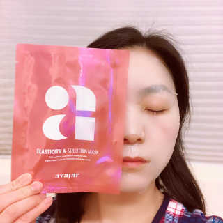 Avajar A-Solution 마스크 — 5점을 준 리뷰어가 2020년 12월 올린 사용 사진