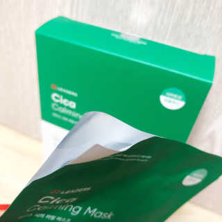 리더스코스메틱 리더스 시카 카밍  마스크 — 5점을 준 리뷰어가 2020년 6월 올린 사용 사진