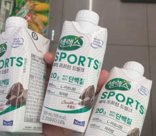 셀렉스스포츠 셀렉스 스포츠 드링크 초콜릿 _ 330ml x 12팩 — 5점을 준 리뷰어가 2020년 11월 올린 사용 사진