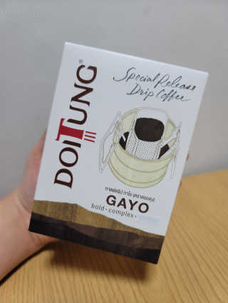 도이퉁 드립백 커피 60g 스페셜티 GAYO — 5점을 준 리뷰어가 2020년 12월 올린 사용 사진