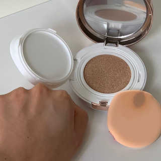 디어벨르 크림쿠션 DEAR BELLE CREAM COUSION — 4점을 준 리뷰어가 2020년 9월 올린 사용 사진