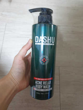 다슈코리아 다슈 데일리 아크네 릴렉스 바디워시 500ml — 5점을 준 리뷰어가 2020년 8월 올린 사용 사진