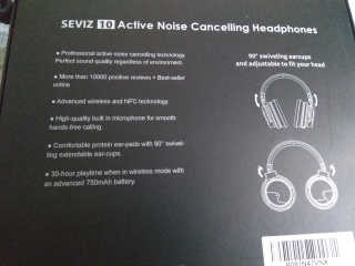 SEVIZ Bluetooth Headphones 10 3color — 5점을 준 리뷰어가 2020년 8월 올린 사용 사진