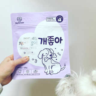 My Pet Care 천연단백질 치아건강에 개좋아 — 5점을 준 리뷰어가 2020년 12월 올린 사용 사진
