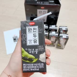 세상간단 완전푸드 [완전두유] 5종 — 5점을 준 리뷰어가 2020년 4월 올린 사용 사진