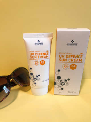 트리티스 US [TREATIS] UV Defence Sun Cream PA+++ / SPF50+ — 5점을 준 리뷰어가 2020년 11월 올린 사용 사진