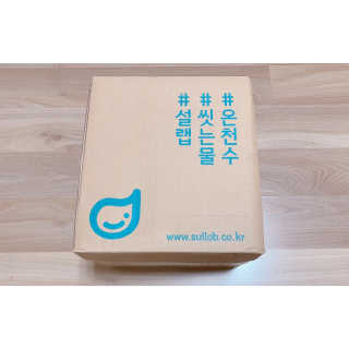 [설랩] 클렌징워터 세안수 500ml x 6팩 — 4.5점을 준 리뷰어가 2020년 7월 올린 사용 사진