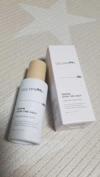 어글리프루프 세럼 스탑디어글리 딥 컨템플레이션 30ml — 5점을 준 리뷰어가 2020년 8월 올린 사용 사진