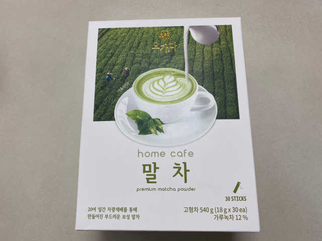 오가다 말차 30포 540g 리뷰 사진