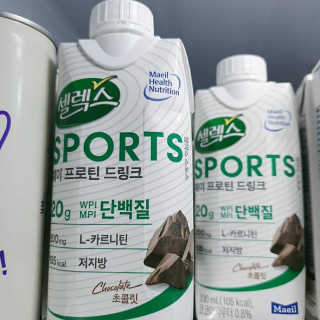 셀렉스스포츠 셀렉스 스포츠 드링크 초콜릿 _ 330ml x 12팩 — 5점을 준 리뷰어가 2020년 11월 올린 사용 사진