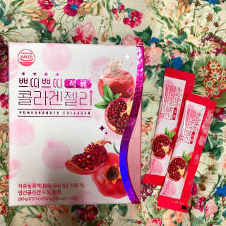 헬스업_쁘띠쁘띠석류콜라겐젤리_20g x 14포 — 5점을 준 리뷰어가 2020년 9월 올린 사용 사진