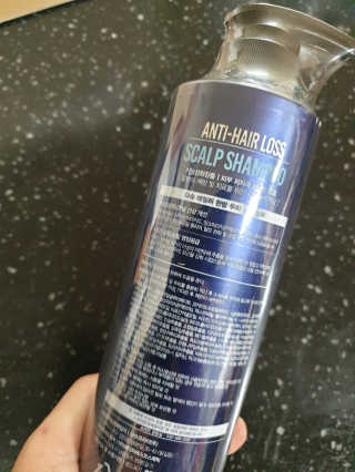 다슈코리아 다슈 데일리 단백질 한방 두피 골드 샴푸 500ml — 5점을 준 리뷰어가 2020년 7월 올린 사용 사진