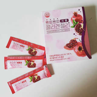 헬스업_쁘띠쁘띠석류콜라겐젤리_20g x 14포 — 5점을 준 리뷰어가 2020년 9월 올린 사용 사진