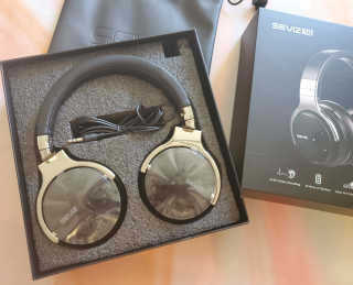 SEVIZ Bluetooth Headphones 10 3color — 5점을 준 리뷰어가 2020년 5월 올린 사용 사진