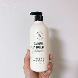 (주)에네스티 내추럴 촉촉  오트밀 바디로션 500ml — 5점을 준 리뷰어가 2020년 4월 올린 사용 사진