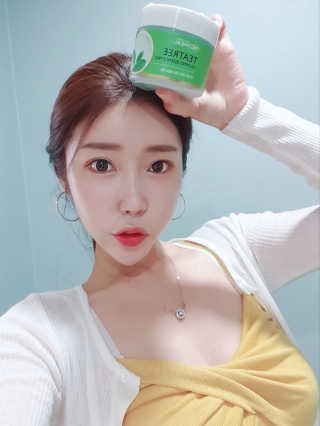 메디힐 티트리 카밍 에센스 패드 — 5점을 준 리뷰어가 2020년 7월 올린 사용 사진