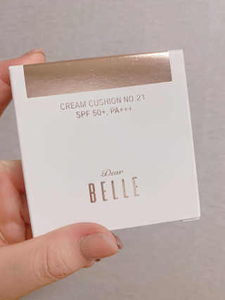 디어벨르 크림쿠션 DEAR BELLE CREAM COUSION — 5점을 준 리뷰어가 2020년 9월 올린 사용 사진