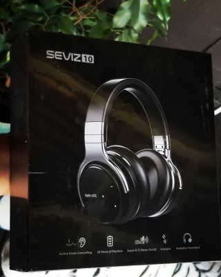 SEVIZ Bluetooth Headphones 10 3color — 5점을 준 리뷰어가 2020년 7월 올린 사용 사진