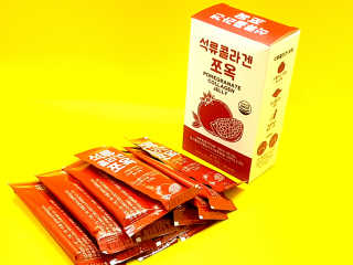 조은약초 석류콜라겐 석류즙 석류쪼옥 젤리 스틱 15포 x 20g — 5점을 준 리뷰어가 2020년 8월 올린 사용 사진