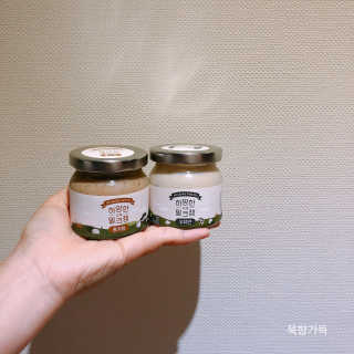 제주 성이시돌목장 하양한 수제밀크잼 베스트 2종 — 5점을 준 리뷰어가 2020년 10월 올린 사용 사진