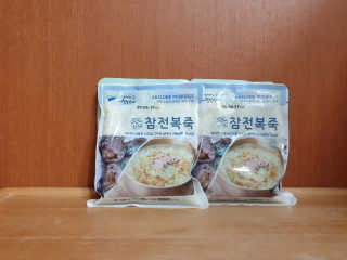 바다는다웰빙이다 완도사랑 전복죽 250g - 2팩 + 전복장조림 2팩 — 3점을 준 리뷰어가 2020년 8월 올린 사용 사진