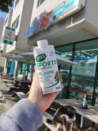 셀렉스스포츠 셀렉스 스포츠 드링크 초콜릿 _ 330ml x 12팩 — 5점을 준 리뷰어가 2020년 11월 올린 사용 사진