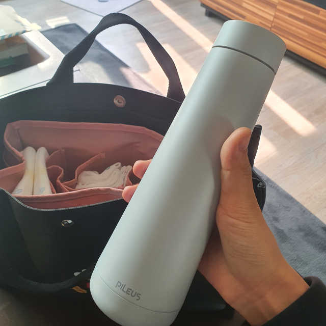 필레우스 살균 텀블러 리뷰 사진
