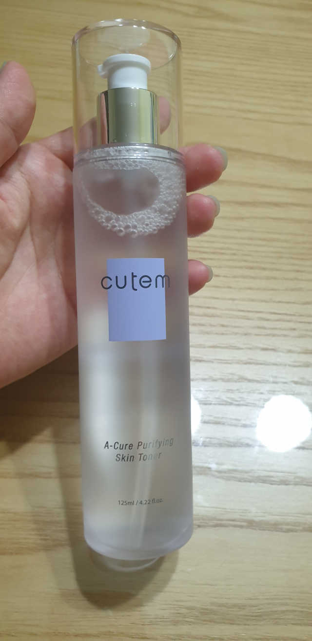큐템 에이큐어 퓨리파잉 스킨토너 리뷰 사진
