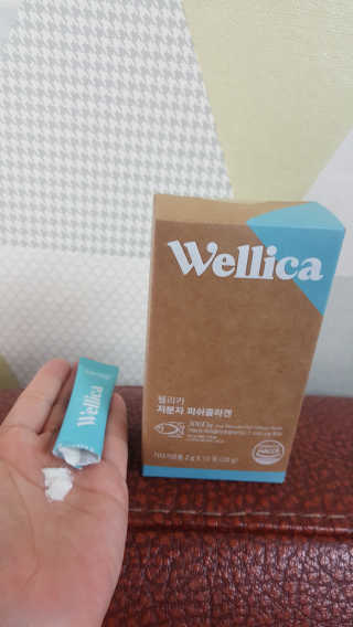 웰리카 저분자 피쉬 콜라겐 — 5점을 준 리뷰어가 2020년 11월 올린 사용 사진