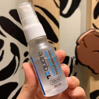 온가족 위생습관, 72스퀘어 손소독제 300ml+30mlx2 구성 — 5점을 준 리뷰어가 2020년 10월 올린 사용 사진
