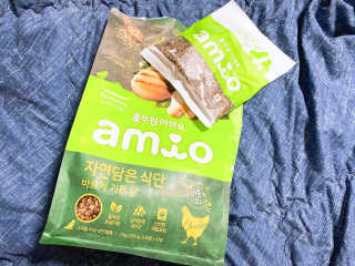 [풀무원 아미오] 자연담은식단 1kg 3종 — 5점을 준 리뷰어가 2020년 12월 올린 사용 사진