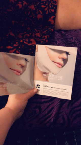 아 바자르 퍼펙트 브이 리프팅 프리미엄 액티비티 마스크 — 5점을 준 리뷰어가 2020년 12월 올린 사용 사진