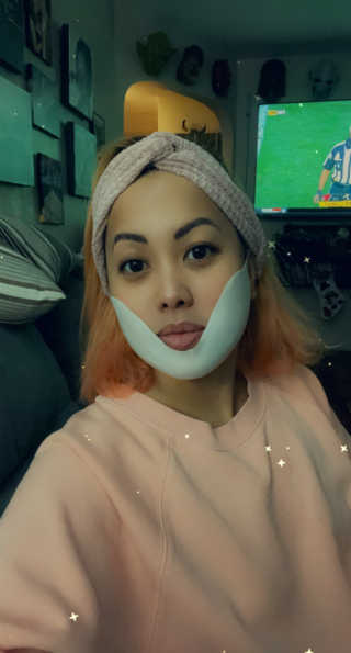아 바자르 퍼펙트 브이 리프팅 프리미엄 액티비티 마스크 — 5점을 준 리뷰어가 2021년 1월 올린 사용 사진