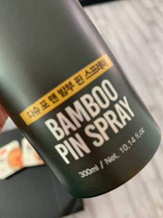 다슈코리아 다슈 포 맨 프리미엄 밤부 핀 스프레이 300ml — 5점을 준 리뷰어가 2020년 9월 올린 사용 사진