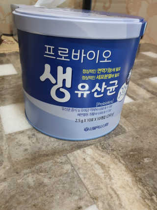 서울약사신협_프로바이오생유산균_2.5G x 100포 — 4점을 준 리뷰어가 2020년 8월 올린 사용 사진