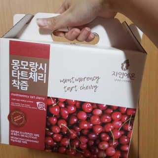 자연에온 몽모랑시 타트체리 착즙 100mL 10개입 2BOX — 5점을 준 리뷰어가 2020년 9월 올린 사용 사진