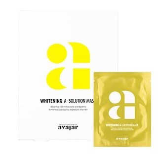 Avajar A-Solution 마스크 — 5점을 준 리뷰어가 2020년 10월 올린 사용 사진