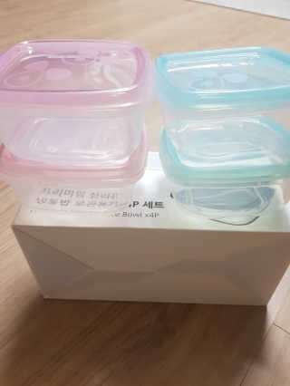 실리팟 냉동밥 보관용기 x 4Pset — 5점을 준 리뷰어가 2020년 11월 올린 사용 사진