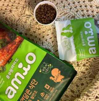 [풀무원 아미오] 자연담은식단 1kg 3종 — 5점을 준 리뷰어가 2020년 12월 올린 사용 사진