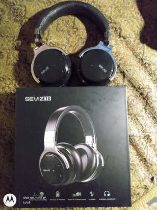 SEVIZ Bluetooth Headphones 10 3color — 5점을 준 리뷰어가 2020년 8월 올린 사용 사진