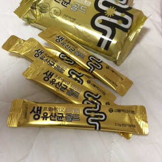 서울약사신협_프로바이오생유산균골드_2.5x100포 — 5점을 준 리뷰어가 2020년 6월 올린 사용 사진