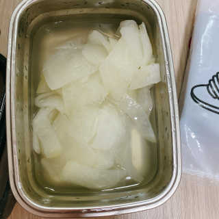 [해주냉면] 신천맛집 매운 비빔냉면 2인분 + 무절임 — 4점을 준 리뷰어가 2020년 5월 올린 사용 사진