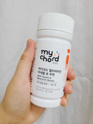 JW중외제약 마이코드 멀티비타민미네랄 포 우먼 — 5점을 준 리뷰어가 2020년 9월 올린 사용 사진