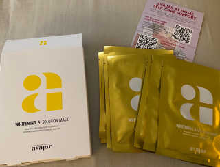 Avajar A-Solution 마스크 — 5점을 준 리뷰어가 2020년 12월 올린 사용 사진