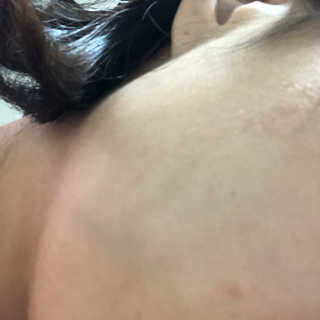 메디힐 수딩 모이스트 선에센스 / 톤업 핑크 선크림 2종 — 5점을 준 리뷰어가 2020년 4월 올린 사용 사진