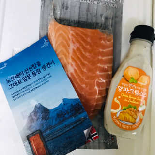 동원산업 항공직송 동원생연어_400g — 3점을 준 리뷰어가 2020년 5월 올린 사용 사진