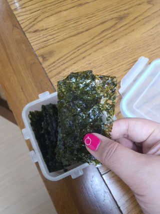 광천우리맛김 바삭하고 고소한 광천우리재래전장김 15봉 — 4.5점을 준 리뷰어가 2020년 6월 올린 사용 사진